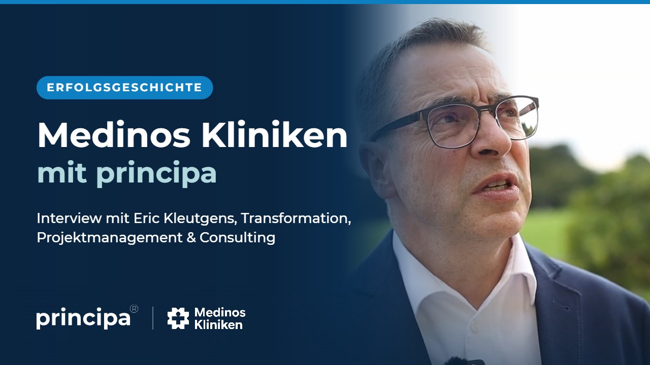 Erfolgsgeschichte: Medinos Kliniken mit principa, Interview mit Eric Kleutgens